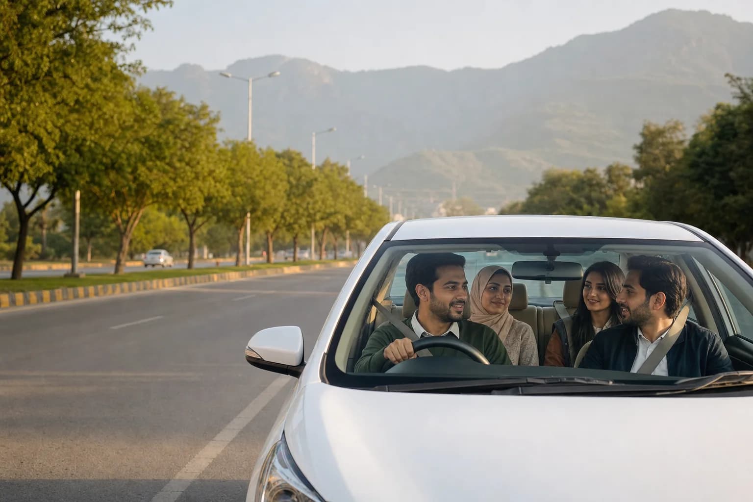 Commuters sharing a daily ride in Islamabad & Rawalpindi