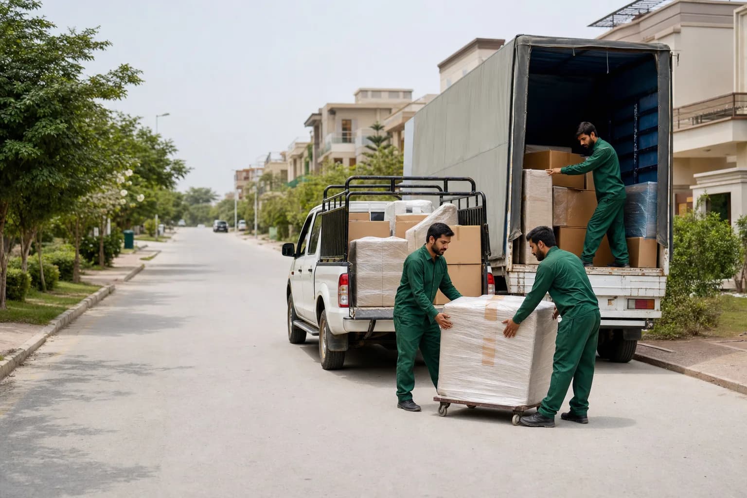 Professional goods transport and house shifting in Islamabad