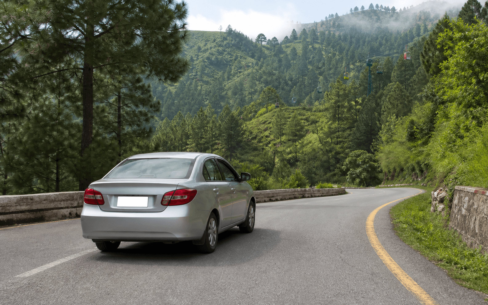 Private car travelling from Islamabad to Patriata (New Murree)