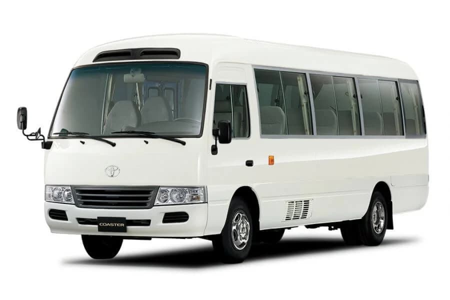 Toyota Coaster for hire with driver in Islamabad
