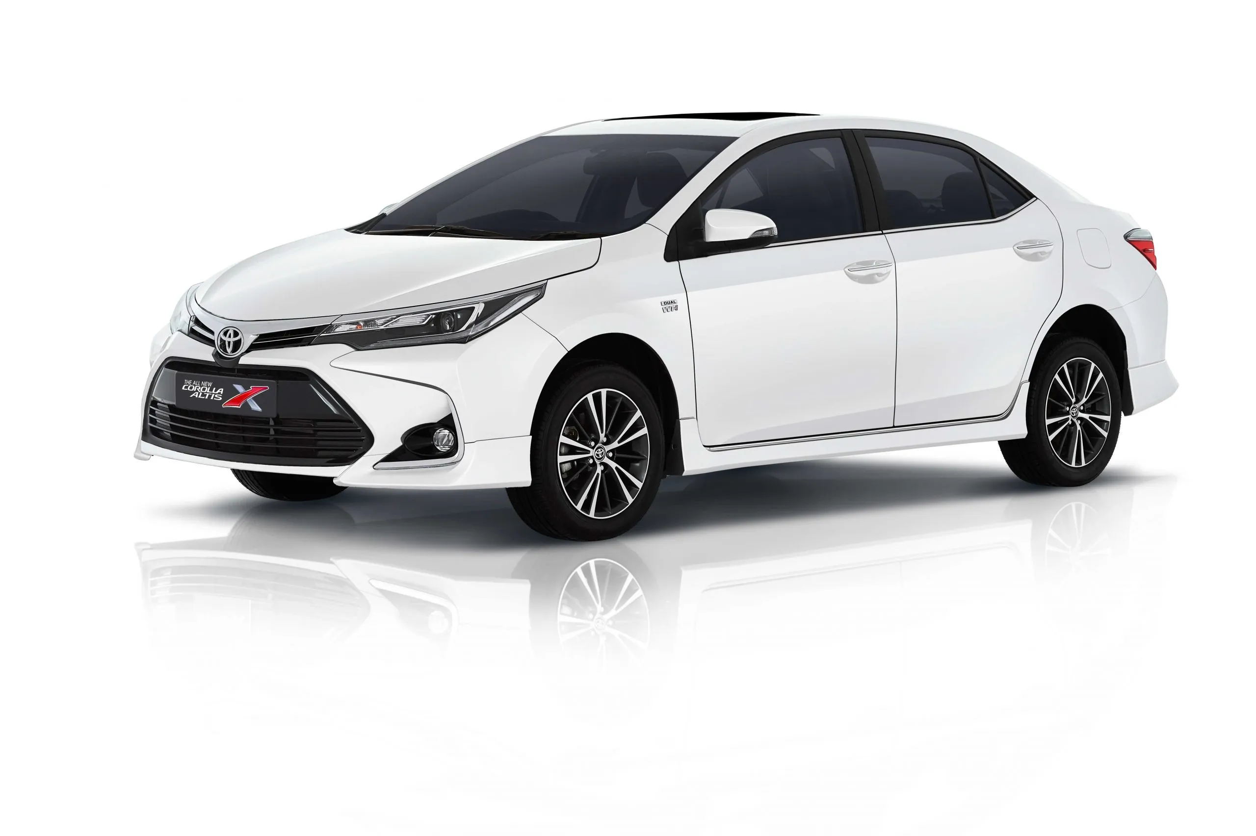 Toyota Corolla for hire with driver in Islamabad