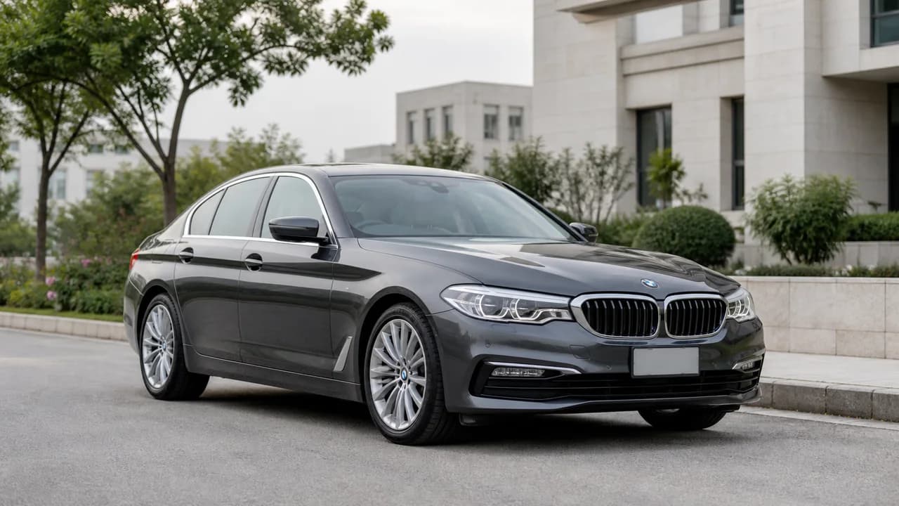 BMW 5-Series for hire with driver in Islamabad