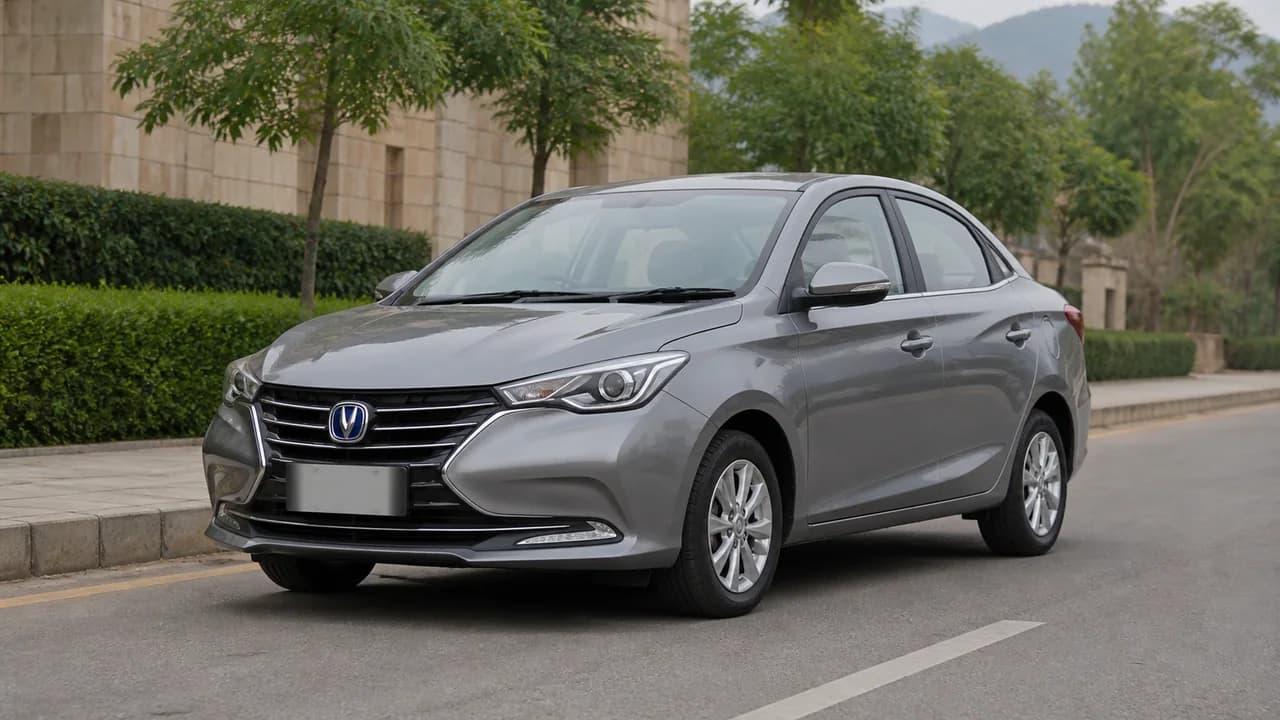 Changan Alsvin for hire with driver in Islamabad
