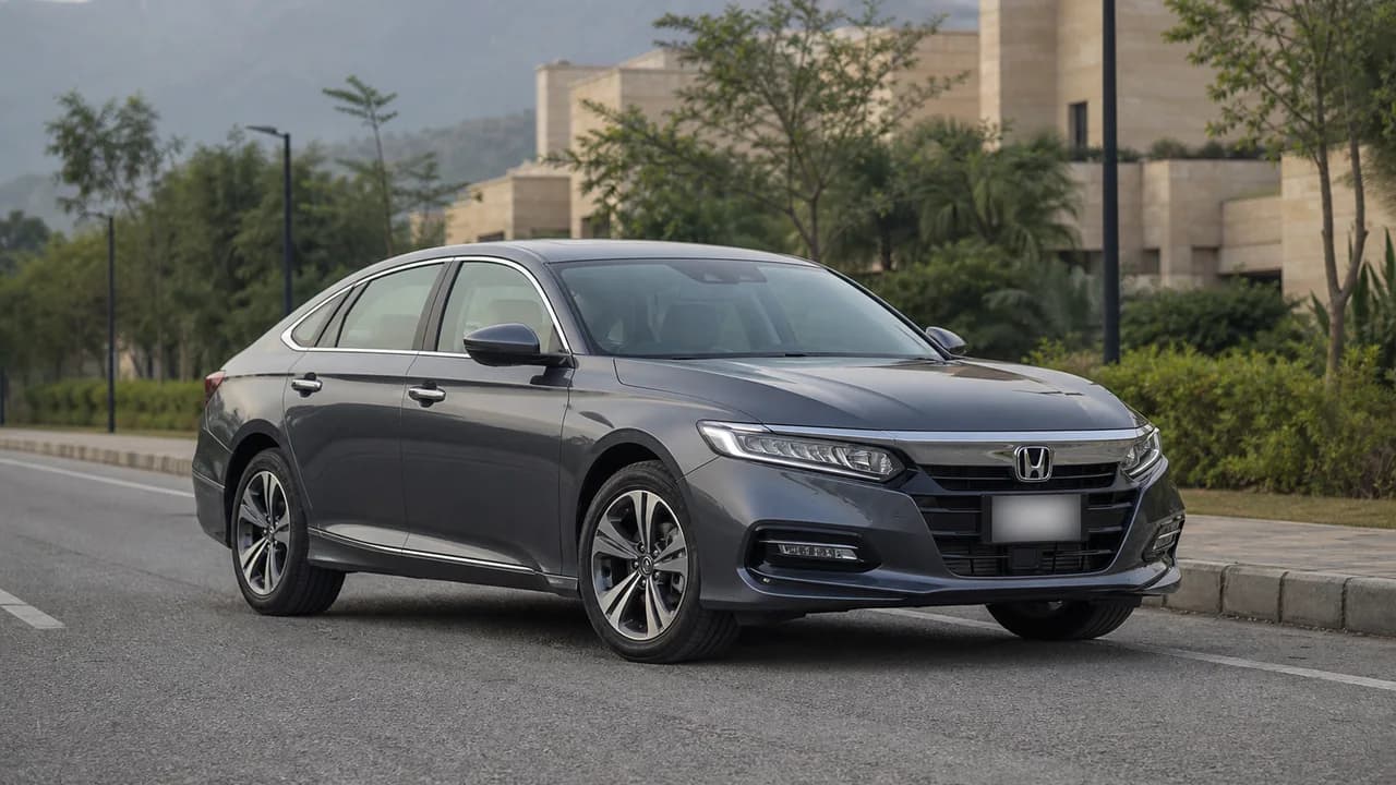 Honda Accord for hire with driver in Islamabad