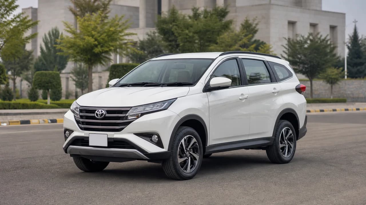 Toyota Rush for hire with driver in Islamabad
