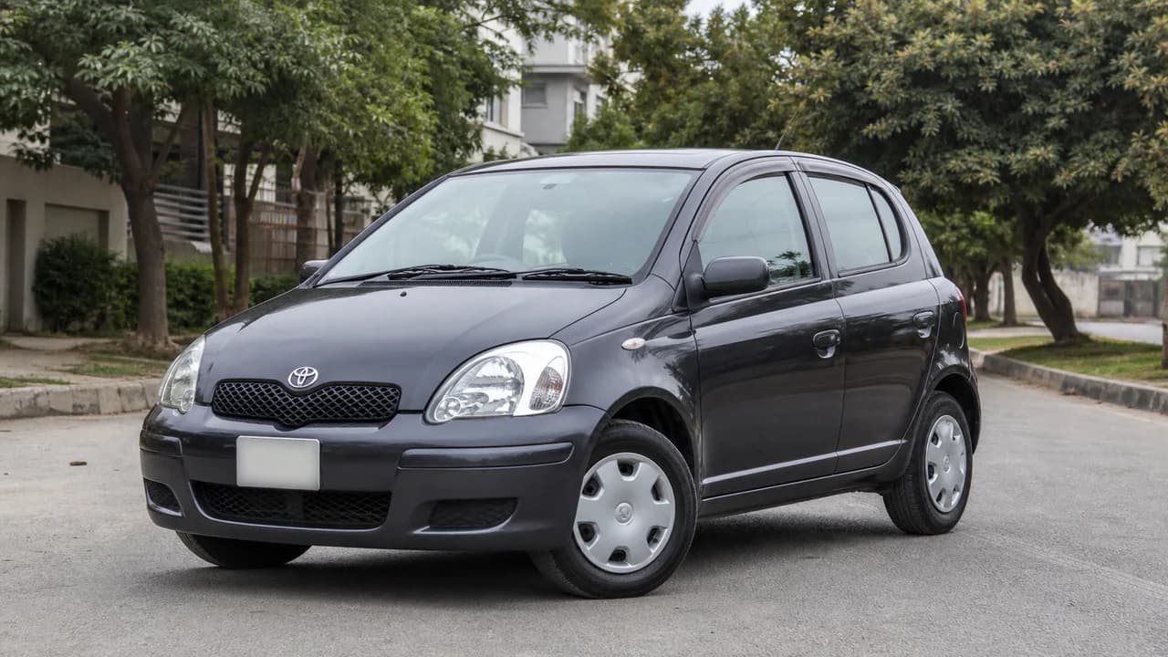 Toyota Vitz for hire with driver in Islamabad
