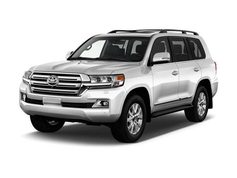 Toyota Land Cruiser V8 for hire with driver in Islamabad