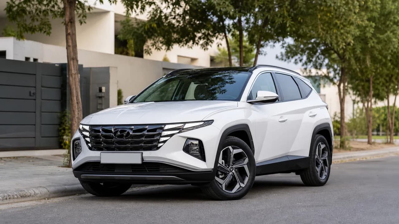 Hyundai Tucson for hire with driver in Islamabad