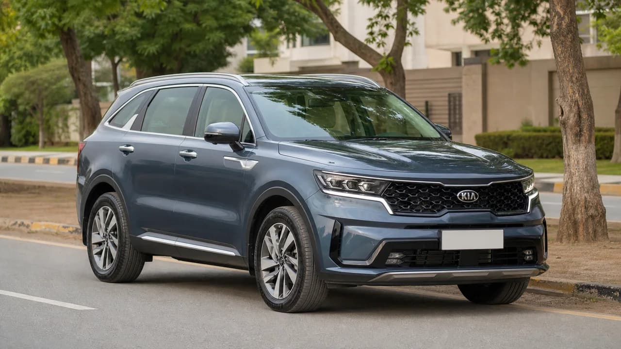 Kia Sorento for hire with driver in Islamabad