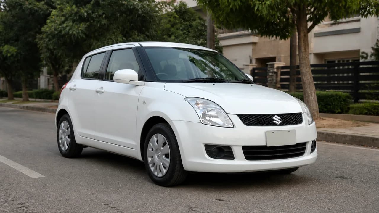 Suzuki Swift for hire with driver in Islamabad
