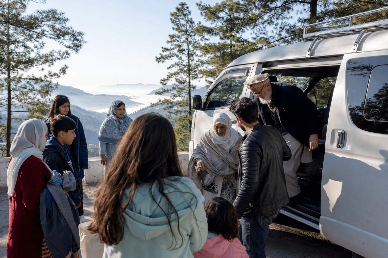 A Family of Nine Did Murree and Bhurban in One Day Without Two Cars
